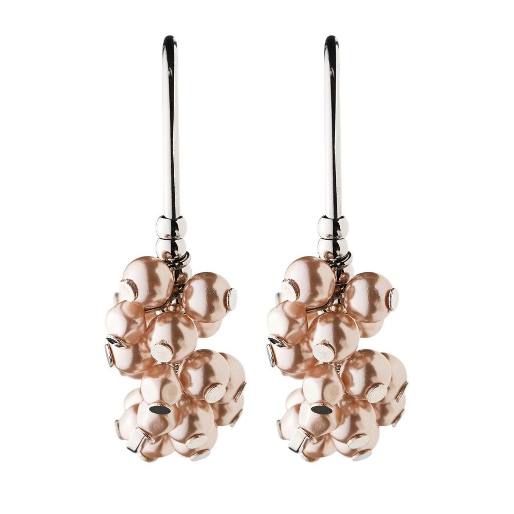 Dyrberg/Kern Vipas pearl hoop earrings